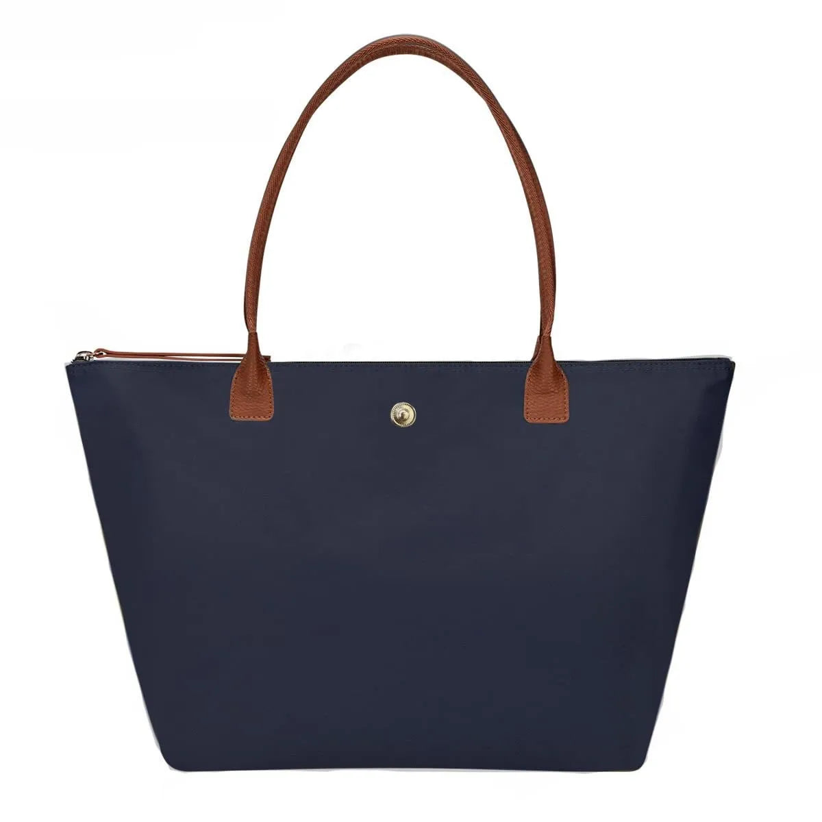 Women’s Designer Tote Bag – Large Lightweight Nylon Shoulder Travel Handbag