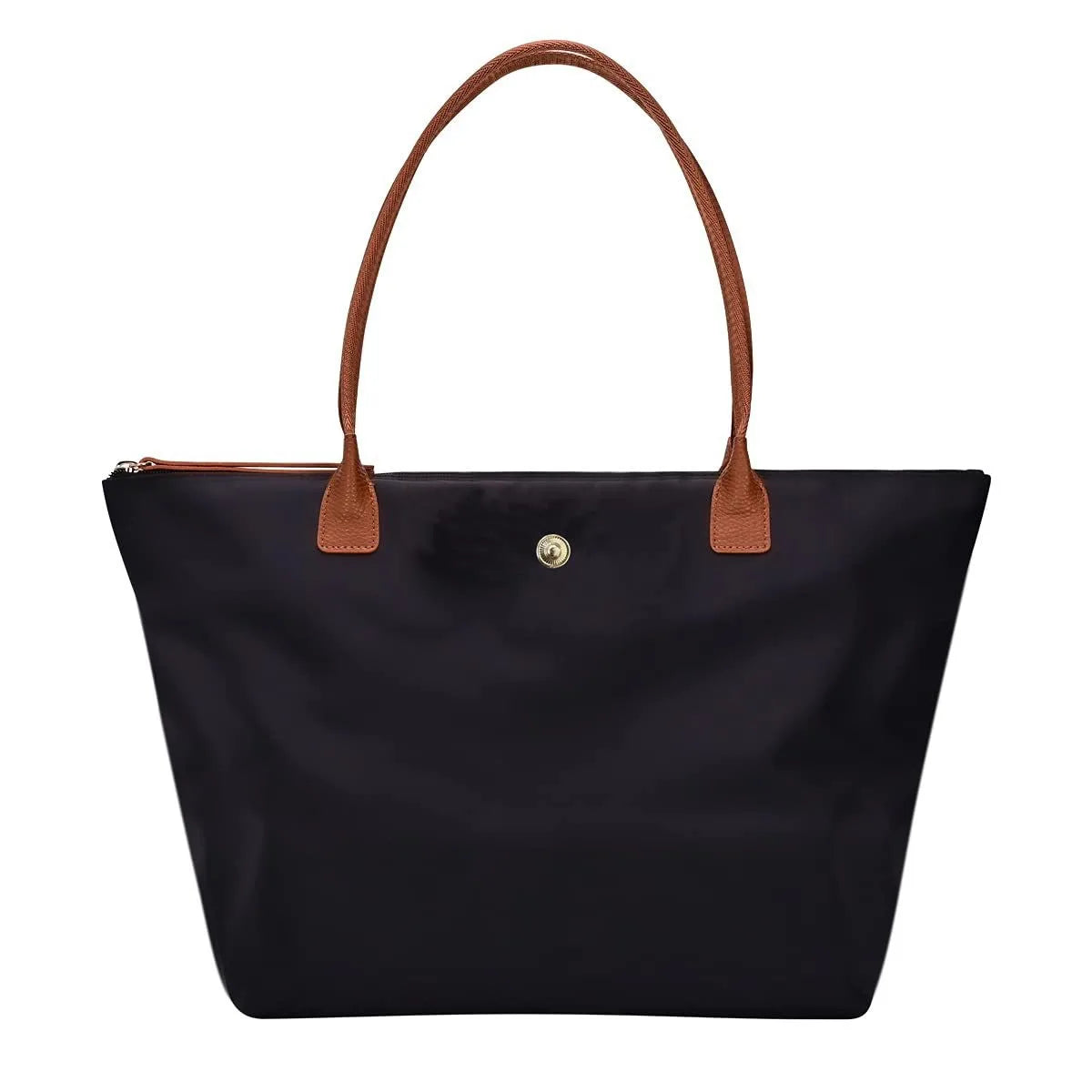 Women’s Designer Tote Bag – Large Lightweight Nylon Shoulder Travel Handbag