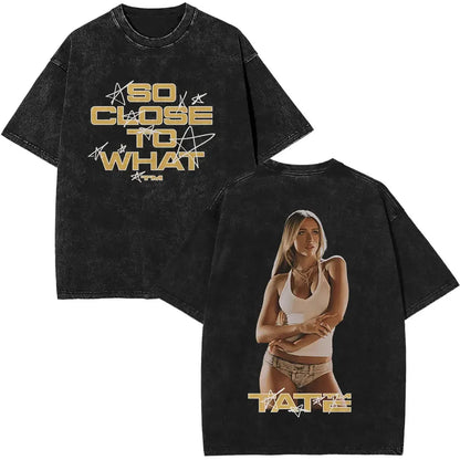 Tate McRae “So Close to What” Vintage Washed T-Shirt